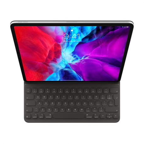 Apple Smart - Keyboard and folio case - Apple Smart connector - QWERTY - US International - for 12.9-inch iPad Pro (3rd generation, 4th generation) - 8