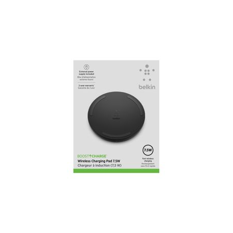 Belkin Wireless Charging Pad with PSU & Micro USB Cable WIA001vfBK Black