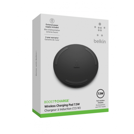 Belkin Wireless Charging Pad with PSU & Micro USB Cable WIA001vfBK Black