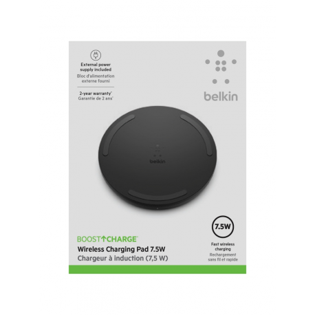 Belkin Wireless Charging Pad with PSU & Micro USB Cable WIA001vfBK Black