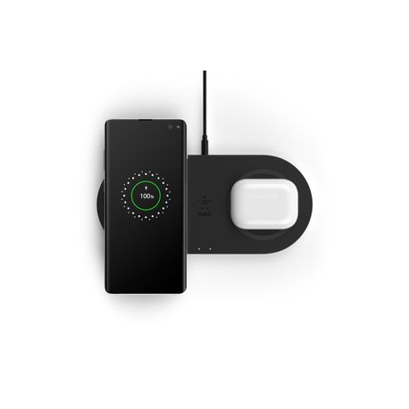 Belkin Dual Wireless Charging Pad with PSU WIZ002vfBK Black