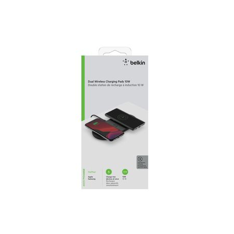 Belkin Dual Wireless Charging Pad with PSU WIZ002vfBK Black