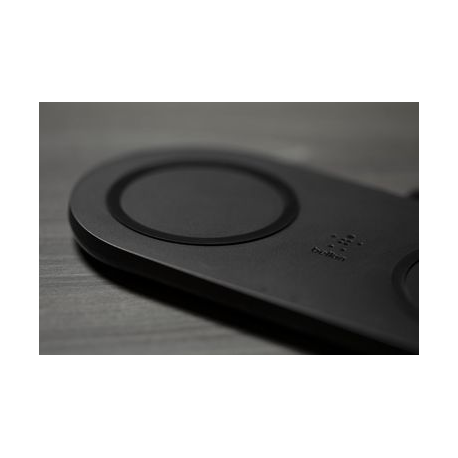 Belkin Dual Wireless Charging Pad with PSU WIZ002vfBK Black