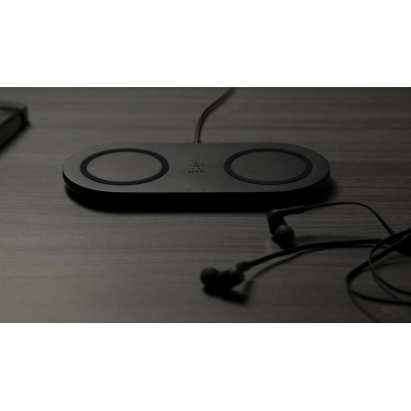 Belkin Dual Wireless Charging Pad with PSU WIZ002vfBK Black