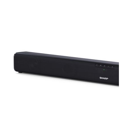 Sharp HT-SB110 - Speaker - wireless - Bluetooth - glossy black - 2