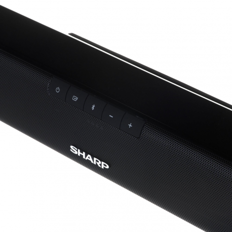 Sharp HT-SB110 - Speaker - wireless - Bluetooth - glossy black - 9