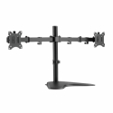 LogiLink - Stand for 2 LCD displays (adjustable arm) - black - screen size: 17"-32" - desktop