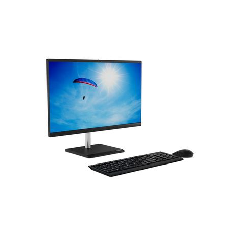 Lenovo Essential V50a-24IMB Desktop, AIO, Intel Core i5, i5-10400T, Internal memory 8 GB, DDR4, SSD 256 GB, Intel UHD, 9.0mm DVD