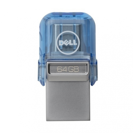 Dell Combo - USB flash drive - 64 GB - USB 3.0 / USB-C - 6