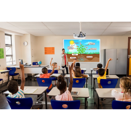 Epson EB-982W - 3LCD projector - 4200 lumens (white) - 4200 lumens (colour) - WXGA (1280 x 800) - 16:10 - LAN - 18