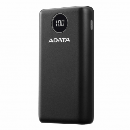 ADATA Power bank P20000QCD 20000 mAh, Li-Polymer, White