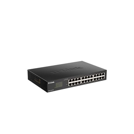 D-Link DGS 1100-24V2 - Switch - smart - 24 x 10/100/1000 - desktop, rack-mountable - 1