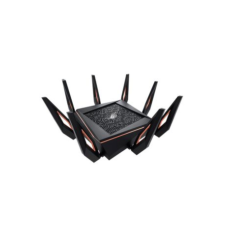 ASUS ROG Rapture GT-AX11000 - Wireless router - 4-port switch - GigE, 2.5 GigE - WAN ports: 2 - 802.11a/b/g/n/ac/ax - Tri-Band - 1