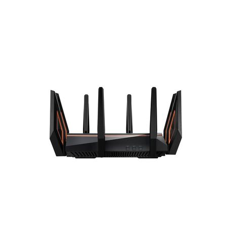 ASUS ROG Rapture GT-AX11000 - Wireless router - 4-port switch - GigE, 2.5 GigE - WAN ports: 2 - 802.11a/b/g/n/ac/ax - Tri-Band - 3