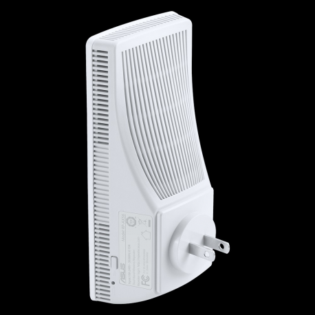 Asus AX1800 Dual Band WiFi 6 Range Extender RP-AX56 802.11ax, 1201+574 Mbit/s, 10/100/1000 Mbit/s, Ethernet LAN (RJ-45) ports 1