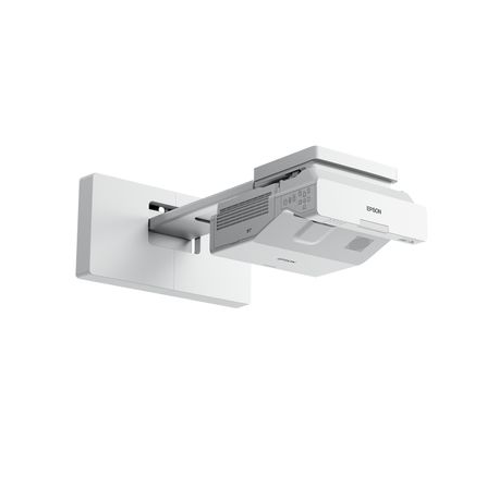 Epson EB-725W - 3LCD projector - 4000 lumens (white) - 4000 lumens (colour) - WXGA (1280 x 800) - 16:10 - 720p - ultra short-throw lens - 802.11a / b / g / n / ac wireless  /  LAN /  Miracast - white - 2