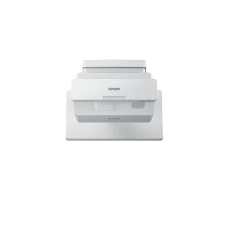Epson EB-725W - 3LCD projector - 4000 lumens (white) - 4000 lumens (colour) - WXGA (1280 x 800) - 16:10 - 720p - ultra short-throw lens - 802.11a / b / g / n / ac wireless  /  LAN /  Miracast - white - 5