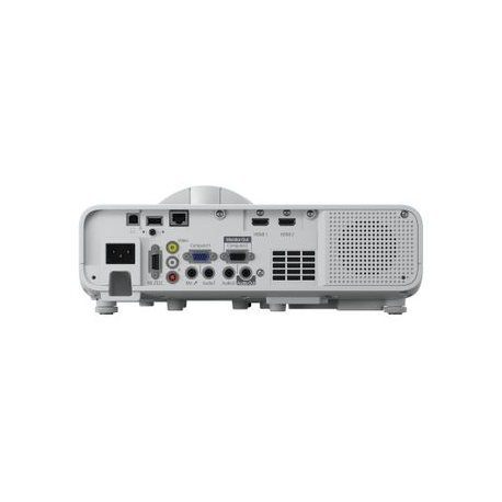 Epson EB-L200SW - 3LCD projector - 3800 lumens (white) - 3800 lumens (colour) - WXGA (1280 x 800) - 16:10 - 720p - short-throw fixed lens - 802.11a / b / g / n / ac wireless  /  LAN /  Miracast - white - 6