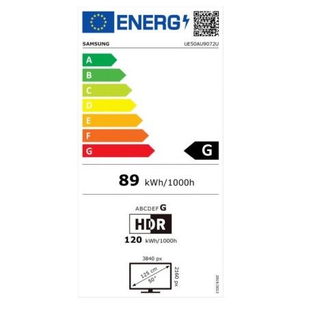 SAMSUNG TV 50inch UHD 4K UE50AU9072
