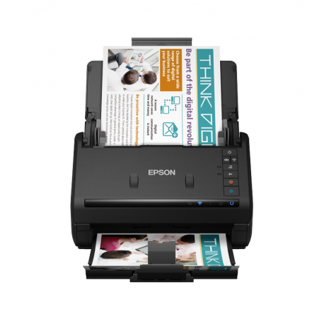 Epson WorkForce ES-500W II - Document scanner - Contact Image Sensor (CIS) - Duplex - 215.9 x 6069 mm - 600 dpi x 600 dpi - up to 35 ppm (mono)  /  up to 35 ppm (colour) - ADF (100 sheets) - up to 4000 scans per day - USB 3.0, Wi-Fi(n) - 0