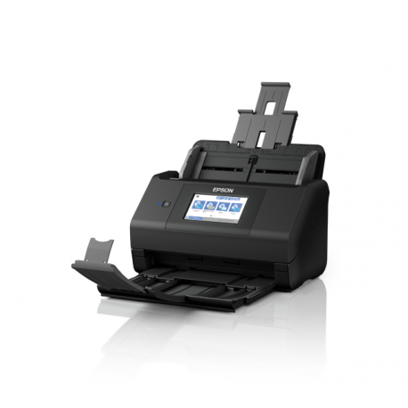Epson WorkForce ES-580W - Document scanner - Contact Image Sensor (CIS) - Duplex - 215.9 x 6096 mm - 600 dpi x 600 dpi - up to 35 ppm (mono) / up to 35 ppm (colour) - ADF (100 sheets) - up to 4000 scans per day - USB 3.0, Wi-Fi(ac) - 7