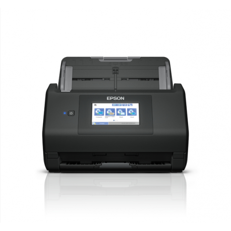 Epson WorkForce ES-580W - Document scanner - Contact Image Sensor (CIS) - Duplex - 215.9 x 6096 mm - 600 dpi x 600 dpi - up to 35 ppm (mono) / up to 35 ppm (colour) - ADF (100 sheets) - up to 4000 scans per day - USB 3.0, Wi-Fi(ac) - 12