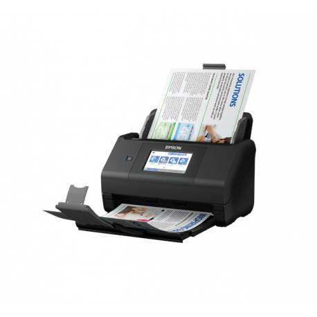 Epson WorkForce ES-580W - Document scanner - Contact Image Sensor (CIS) - Duplex - 215.9 x 6096 mm - 600 dpi x 600 dpi - up to 35 ppm (mono) / up to 35 ppm (colour) - ADF (100 sheets) - up to 4000 scans per day - USB 3.0, Wi-Fi(ac) - 13