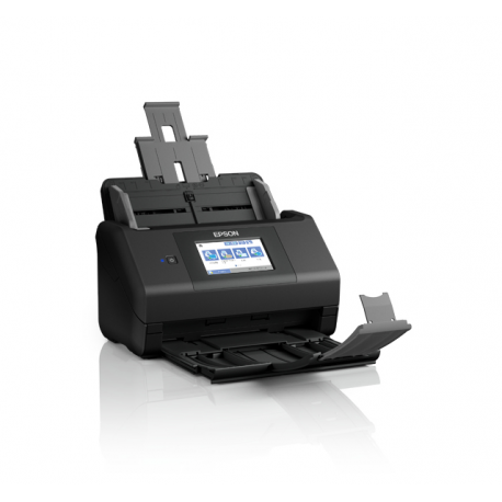 Epson WorkForce ES-580W - Document scanner - Contact Image Sensor (CIS) - Duplex - 215.9 x 6096 mm - 600 dpi x 600 dpi - up to 35 ppm (mono) / up to 35 ppm (colour) - ADF (100 sheets) - up to 4000 scans per day - USB 3.0, Wi-Fi(ac) - 17