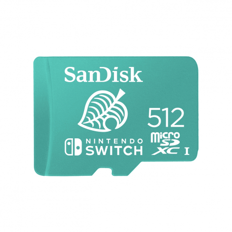 SanDisk Nintendo Switch - Flash memory card - 512 GB - UHS-I U3 / Class10 - microSDXC UHS-I - 0