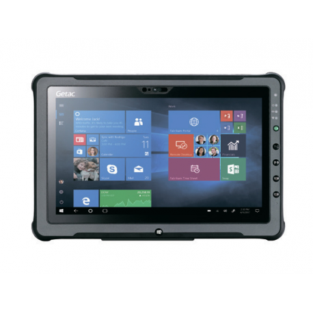 Getac F110 G5 - Rugged - tablet - Core i5 8265U  /  1.6 GHz - Win 10 Pro - 8 GB RAM - 256 GB SSD - 11.6" IPS touchscreen 1920 x 1080 (Full HD) - UHD Graphics 620 - Wi-Fi, Bluetooth - 4G - 3