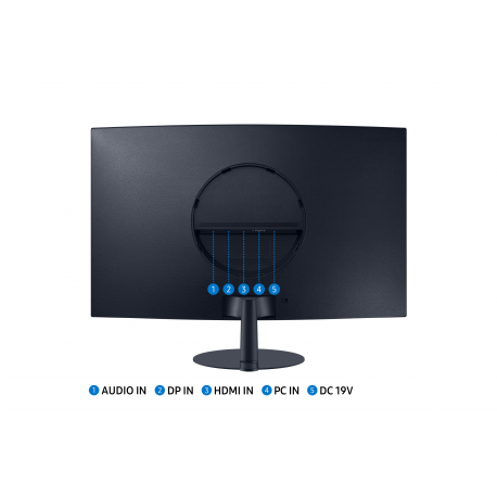 SAMSUNG LC32T550FDRXEN 32inch Curved VA FHD 1920x1080 16:9 3000:1 250cd/m2 4ms GTG DP HDMI VGA