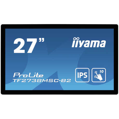 iiyama ProLite TF2738MSC-B2, 68,6 cm (27'), Projected Capacitive, 10 TP, Full HD, black
