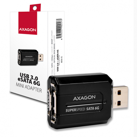 ADSA-ES SUPERSPEED USB - ESATA ADAPTERUSB 3.2 Gen 1-eSATA 6G adapter to connect
