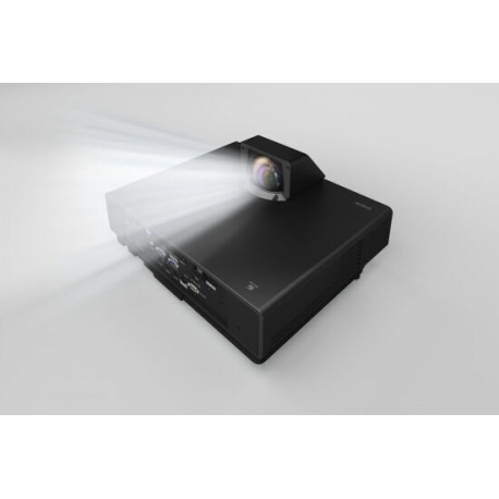 Epson EB-805F - 3LCD projector - 5000 lumens (white) - 5000 lumens (colour) - Full HD (1920 x 1080) - 16:9 - 1080p - ultra short-throw lens - LAN - black - 3