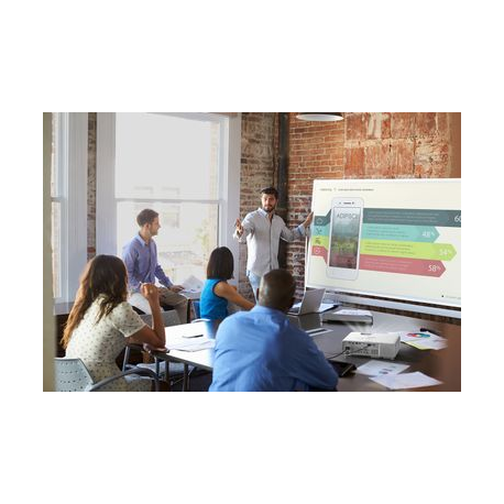 Epson EB-L200F - 3LCD projector - 4500 lumens (white) - 4500 lumens (colour) - Full HD (1920 x 1080) - 16:9 - 1080p - 802.11a / b / g / n wireless  /  LAN  /  Miracast Wi-Fi Display - white - 7