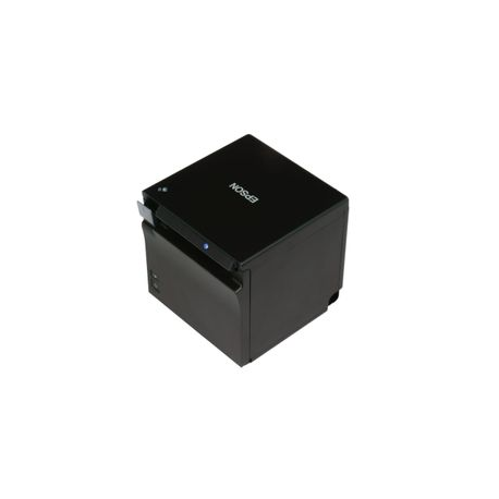 Epson TM m50 (132) - Receipt printer - thermal line - Roll (7.95 cm) - 180 x 180 dpi - up to 350 mm / sec - USB 2.0, LAN, serial, USB 2.0 host - cutter - black - 2