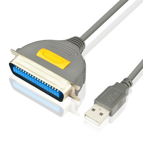 Axagon USB adapter for connecting printers with a parallel port. Centronics