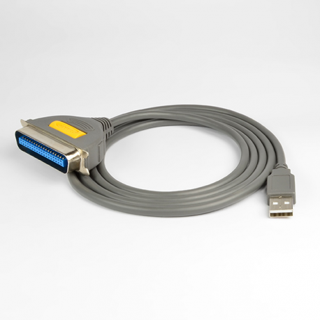 Axagon USB adapter for connecting printers with a parallel port. Centronics
