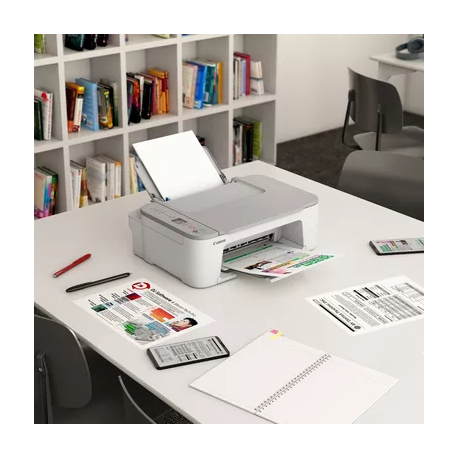 CANON PIXMA TS3451 WHITE color inkjet MFP printer 7.7 ipm