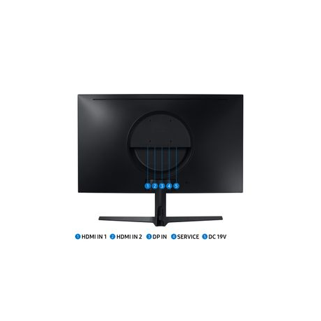 LCD Monitor|SAMSUNG|CRG50|27"|Gaming/Curved|Panel VA|1920x1080|16:9|240 Hz|4 ms|Tilt|Colour Grey|LC27RG50FQRXEN