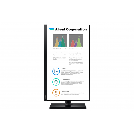 LCD Monitor|SAMSUNG|F24T450FQR|24"|Panel IPS|1920x1080|16:9|60 Hz|5 ms|LF24T450FQRXEN