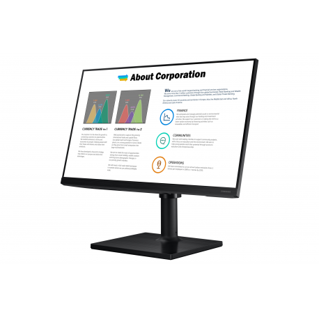 LCD Monitor|SAMSUNG|F24T450FQR|24"|Panel IPS|1920x1080|16:9|60 Hz|5 ms|LF24T450FQRXEN