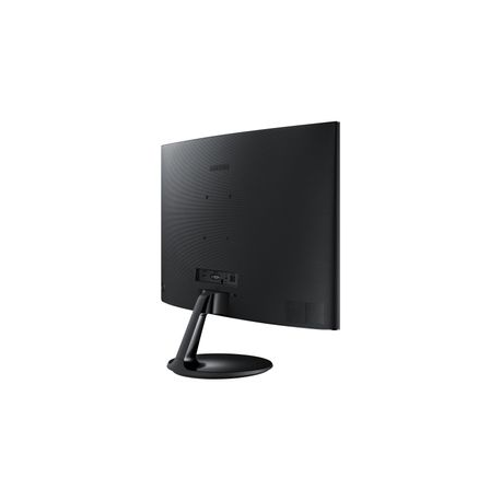Samsung C24F390FHR - LED monitor - curved - 24" (23.5" viewable) - 1920 x 1080 Full HD (1080p) @ 60 Hz - VA - 250 cd / m² - 3000:1 - 4 ms - HDMI, VGA - black - 5