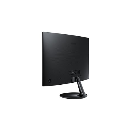 Samsung C24F390FHR - LED monitor - curved - 24" (23.5" viewable) - 1920 x 1080 Full HD (1080p) @ 60 Hz - VA - 250 cd / m² - 3000:1 - 4 ms - HDMI, VGA - black - 6