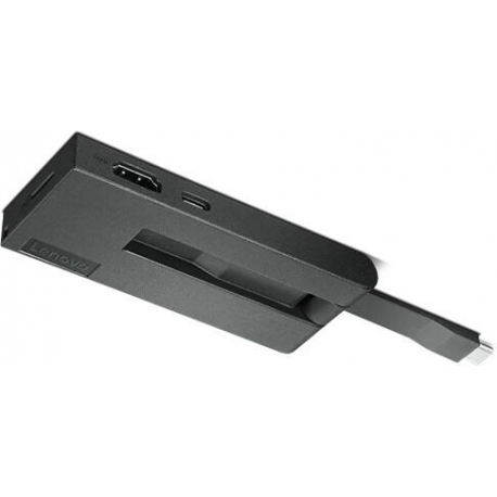 Lenovo - Port replicator - USB-C - HDMI - for ThinkPad X1 Nano Gen 1 20UN, 20UQ; X1 Titanium Yoga Gen 1 20QA, 20QB; X12 Detachable 20UV - 3