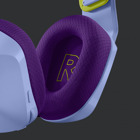Logitech G G733 LIGHTSPEED Wireless RGB Gaming Headset - Headset - full size - 2.4 GHz - wireless - lilac - 7