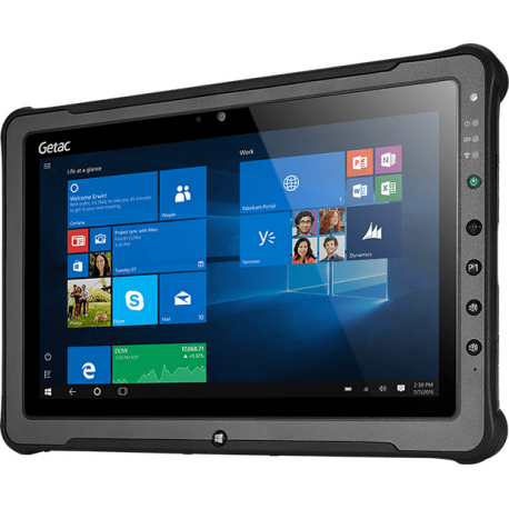 Getac F110 G5 - Rugged - tablet - Core i5 8265U  /  1.6 GHz - Win 10 Pro - UHD Graphics - 8 GB RAM - 256 GB SSD - 11.6" IPS touchscreen 1920 x 1080 (Full HD) - Wi-Fi 5 - 2