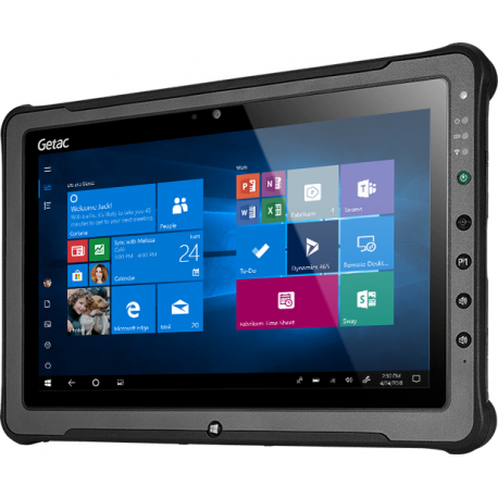 Getac F110 G5 - Rugged - tablet - Core i5 8265U  /  1.6 GHz - Win 10 Pro - UHD Graphics - 8 GB RAM - 256 GB SSD - 11.6" IPS touchscreen 1920 x 1080 (Full HD) - Wi-Fi 5 - 6