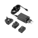 Lenovo 65W USB-C Travel Adapter - Power adapter - AC 100-240 V - 65 Watt - Worldwide - black - for ThinkPad P14s Gen 2; T15 Gen 2; X1 Titanium Yoga Gen 1; X13 Gen 2; Yoga Duet 7 13