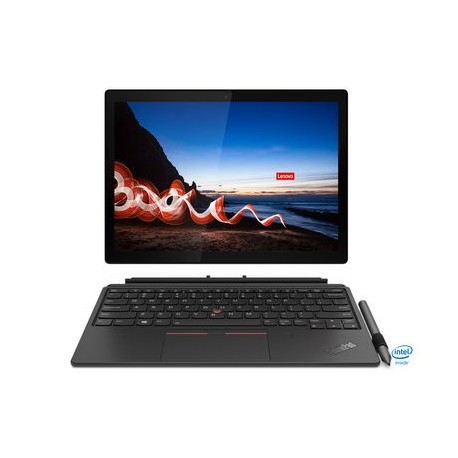 Lenovo ThinkPad X12 Detachable (Gen 1) Black, 12.3 ", IPS, Touchscreen, Full HD, 1920 x 1280, Anti-reflection, Intel Core i5, i5